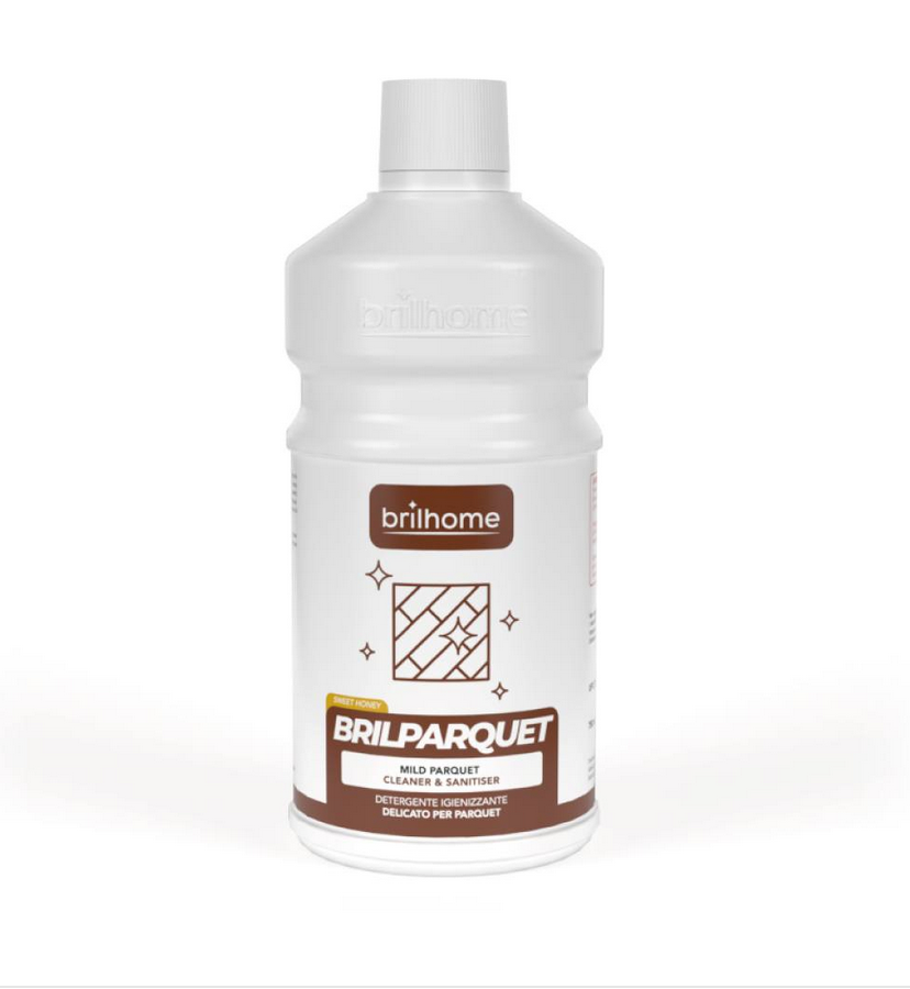 BH0204 Brilparquet Détergent assainissant pour parquets et revêtements Miel Doux 750 ml