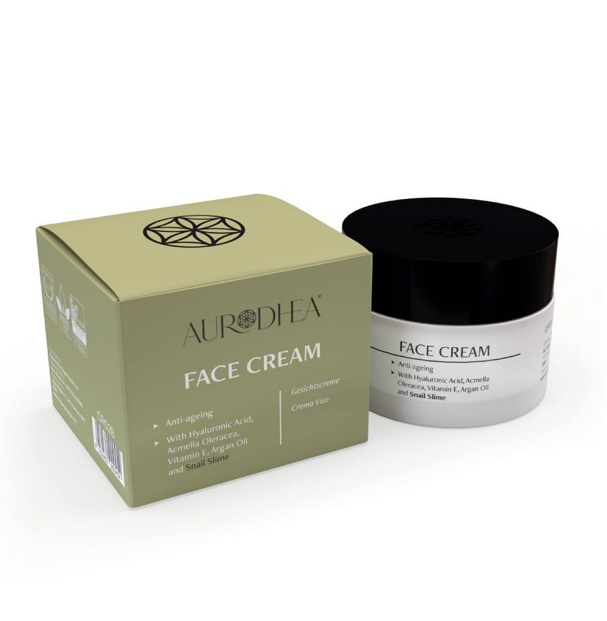 CR02B Crème visage anti-âge à la bave d'escargot 50 ml 