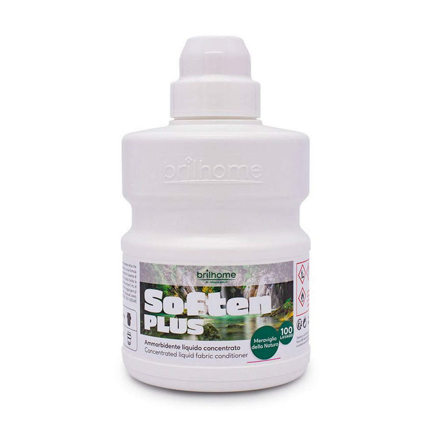 BH0012 Soften Plus Wonder of Nature Concentrated liquid fabric softener VEGAN 500 ml