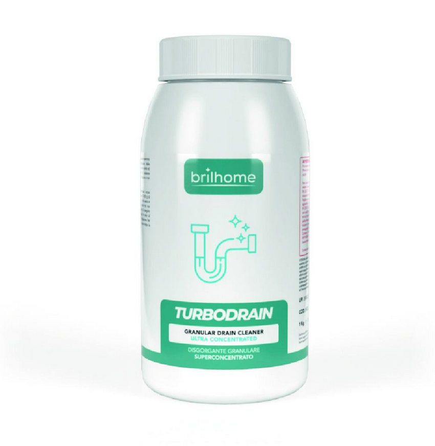 BH0228 Turbodrain Super-concentrated granular drain cleaner 1000 g