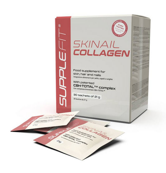INTB042 Skinnail Collagen Complément alimentaire pour la peau, les cheveux et les ongles 30 sachets 
